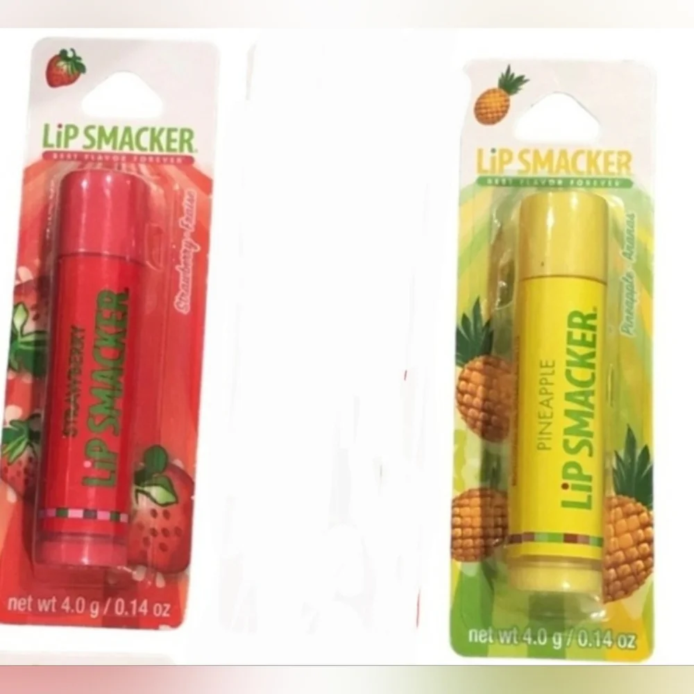 2pc best flavor forever‎ lip smacker lip balms in 9 flavors new FREE